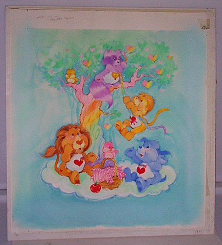 Details about   Medium Care bears Sand Art Picture See Listings 