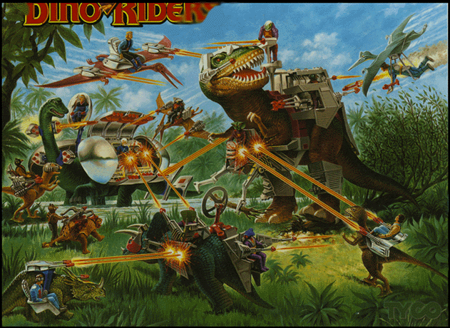 dino toys carriage