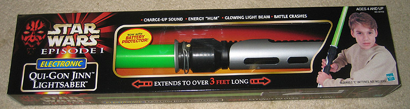 star wars qui gon jinn lightsaber. Qui-Gon Jinn Light Saber