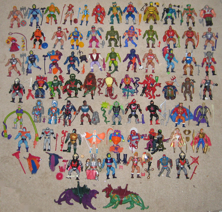 he man action figures list