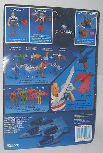 Silverhawks - Kenner - Sky Shadow (mint in box)